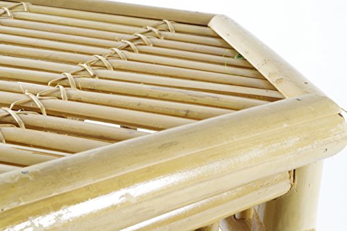 Kobolo Blumenhocker 6-eckig aus Bambus im 3er-Set - 4