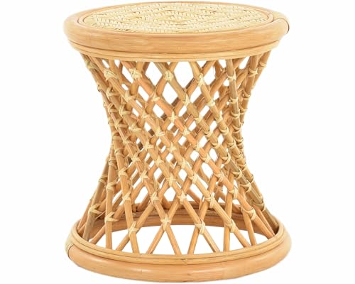 korb outlet rattan hocker gekreuzt