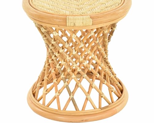 korb.outlet Rattan Hocker (Gekreuzt) - 4