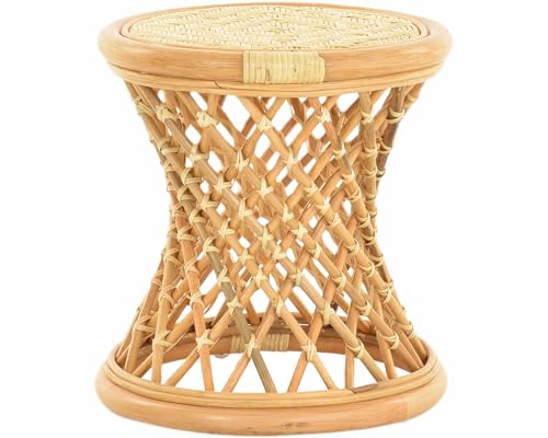 korb.outlet Rattan Hocker (Gekreuzt) - 5