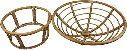 Dekoleidenschaft Papasan-Sessel aus Rattan - 4