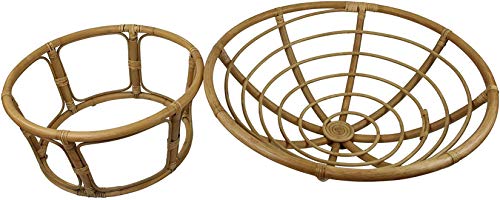 Dekoleidenschaft Papasan-Sessel aus Rattan - 5