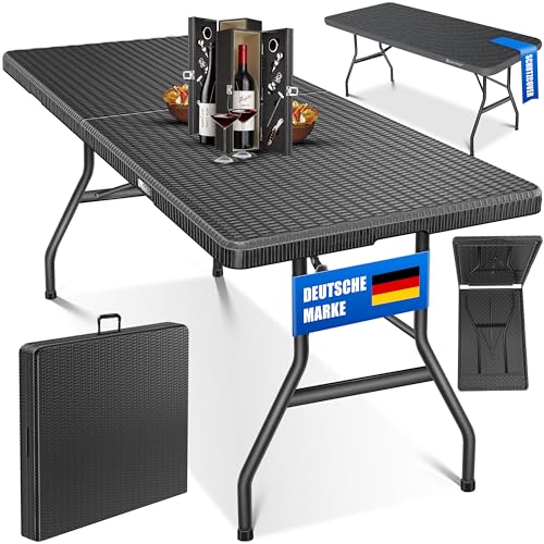 kesser rattan buffettisch klappbar