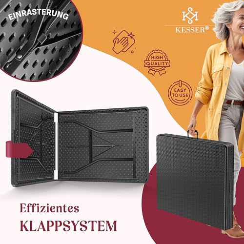KESSER® Rattan-Buffettisch (klappbar) - 7