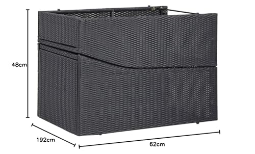 vidaXL Sonnenliege mit Auflage - 10