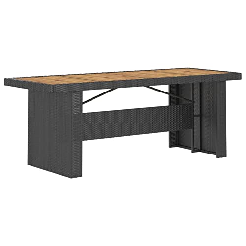 Yolola gartenmöbel Set 7-TLG,gartenmöbel Set Rattan,Lounge gartenmöbel Set,terrassenmöbel,Gartenmöbel Essgruppe,Gartentisch Sitzgarnitur-Tisch 6 Sessel - 9